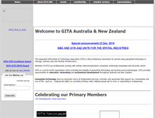 Tablet Screenshot of gita.org.au