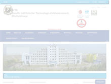 Tablet Screenshot of gita.edu.in